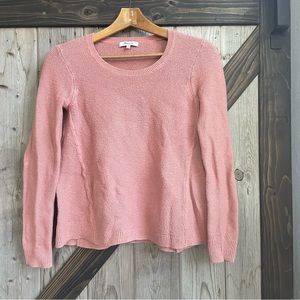 Madewell pink sweater size small